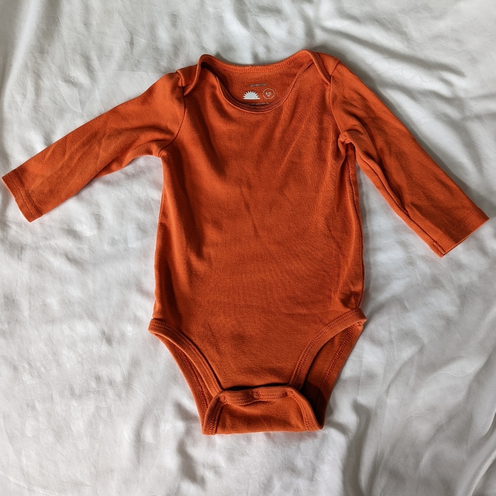 Orange bodysuit